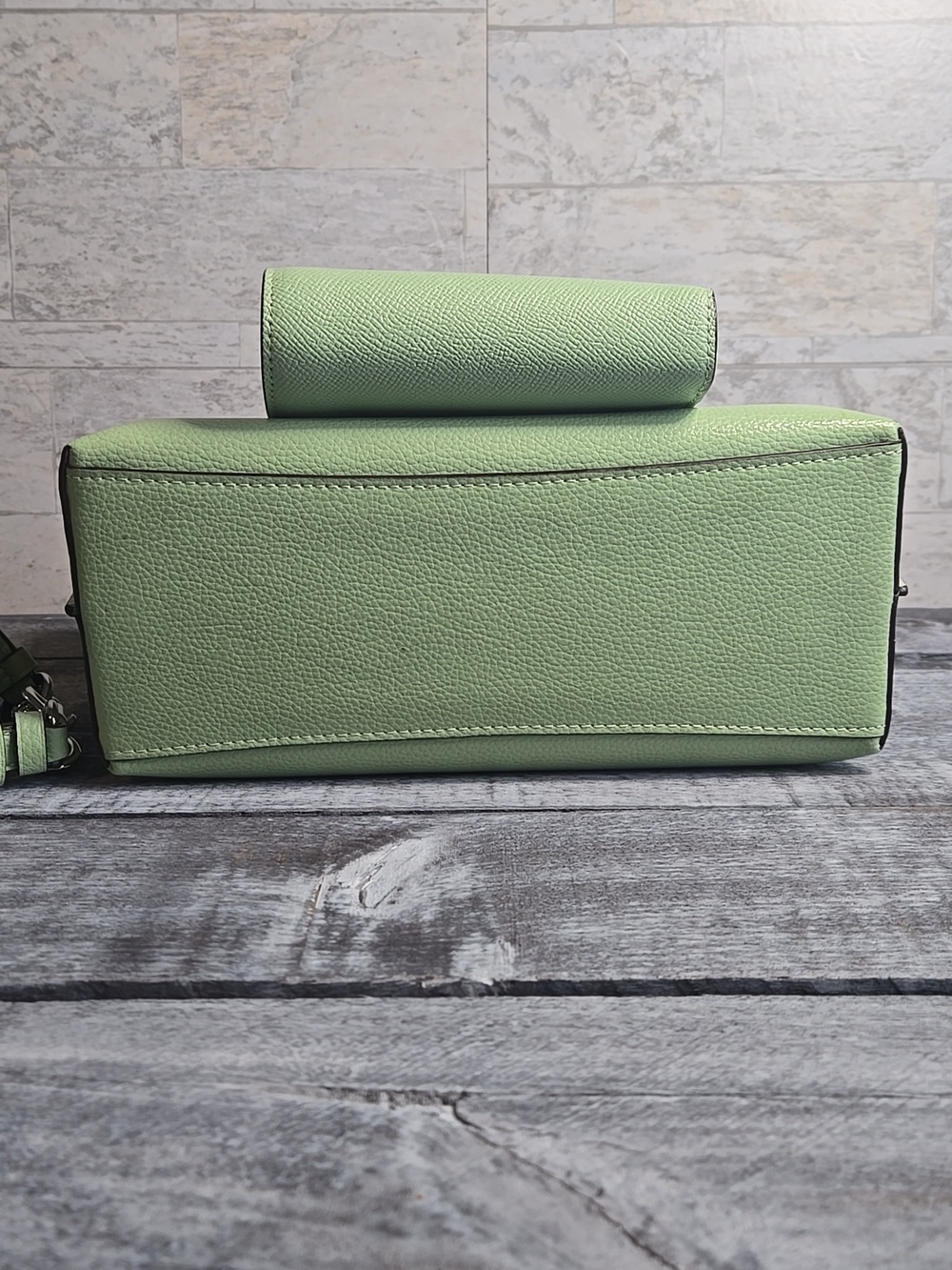 Coach Mollie Tote 25 with Matching Wallet Pale Pistachio Set Crossbody Strap - Picture 16 of 16